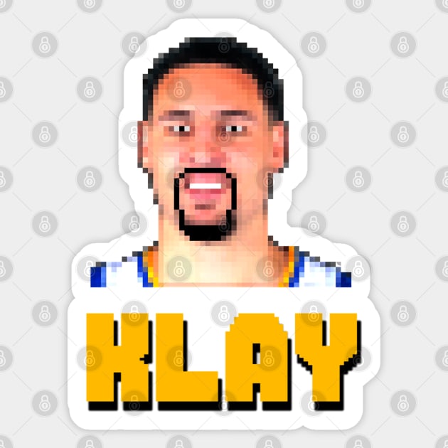 Klay Thompson videogame Sticker by overhooped